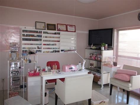 Something About This Nail Room I Just Love And Adore Home Nail Salon