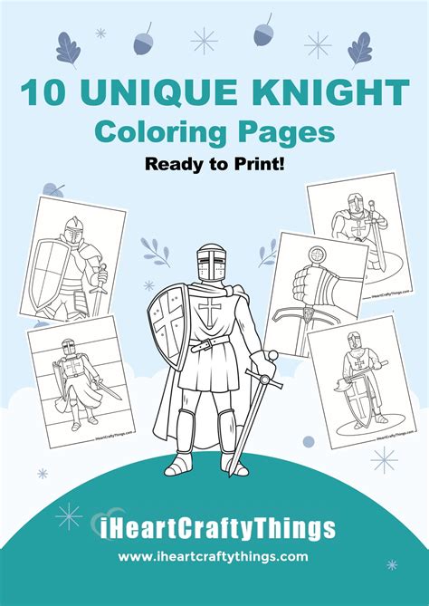 Knight Coloring Pages