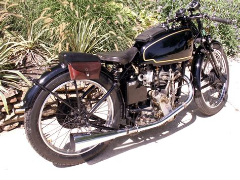 My Classic Motorcycle 1938 350cc Velocette Mk Vii Ktt
