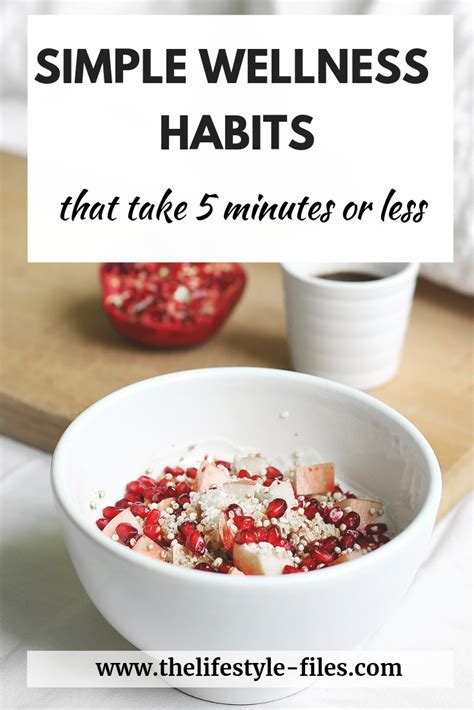 Simple Wellness Habits That Take 5 Minutes Or Less The Lifestyle Files