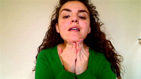 How To Give Yourself A Facial Massage Youtube