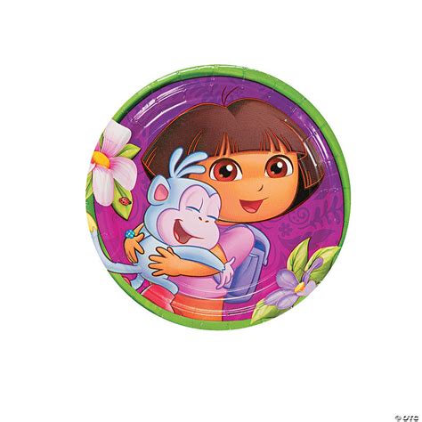 Dora The Explorer™ Doras Adventure Dessert Plates 8 Ct Discontinued