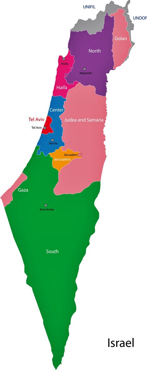 Internetowa mapa izraela, jeżeli szukasz planu wybranego miasta, skorzystaj z naszej mapy izraela. Israel Map of Regions and Provinces - OrangeSmile.com
