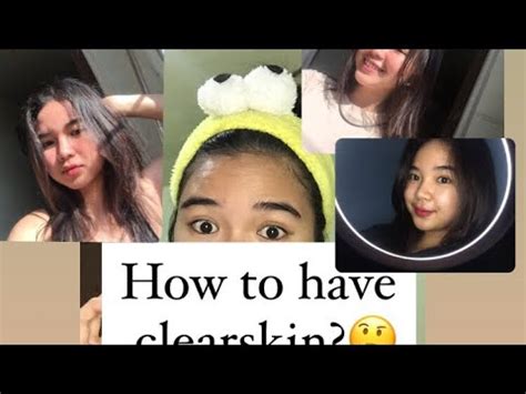 My Skincare Routine Angeliqyts C Ph Youtube