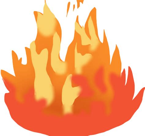 Bonfire Clipart Heat Fire Emoji  Png Transparent Png Full Size