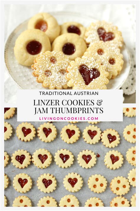 Austrian husarenkrapferl cookies, an almond shortbread dusted with icing sugar & finished off with a dollop of jam, will be the talk of the dessert table! Traditional Austrian Linzer Cookies & Jam Thumbprints ...
