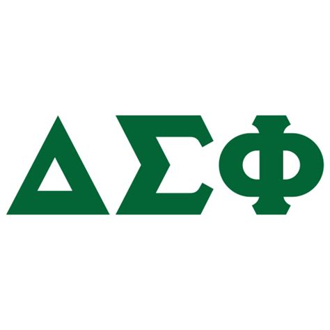 Delta Tau Delta Fraternity Letter Vector Greek Arizona Logo Phi