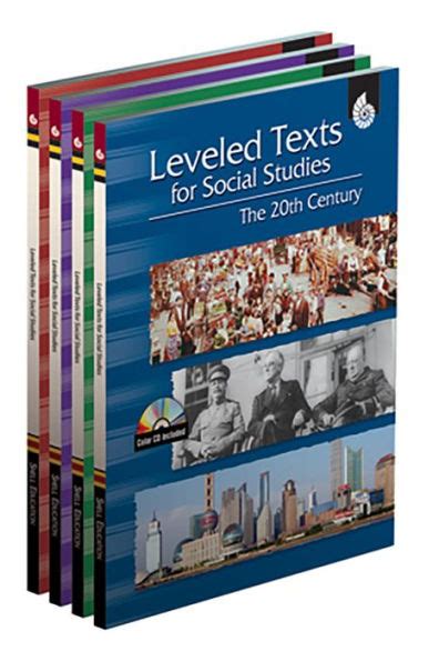 Leveled Texts For Social Studies 4 Book Set By Shell Education