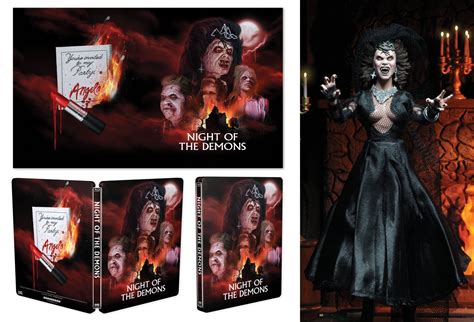 Night Of The Demons Blu Ray Set With Neca Angela Figure The Toyark News
