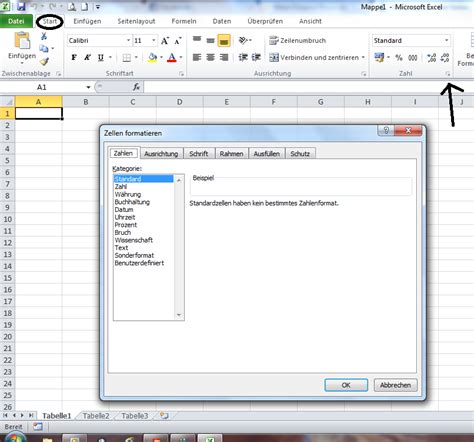 Im listenfeld visible wählen sie den zweiten eintrag „xlsheetveryhidden aus. Excel 2010 Zellen formatieren
