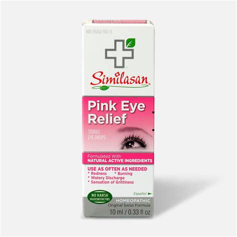 Similasan Pink Eye Relief 033 Fl Oz