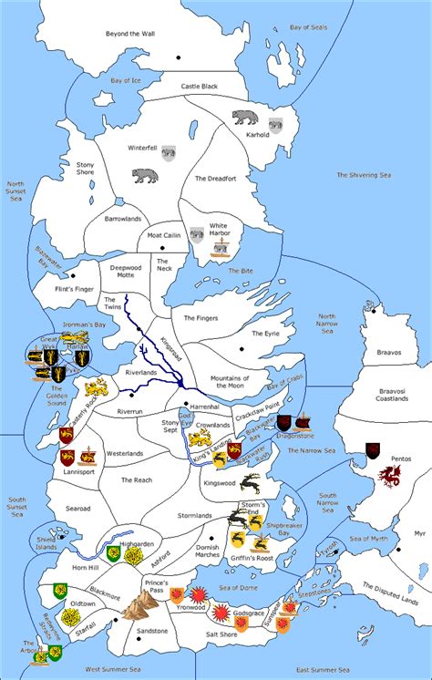 The starks serve as wardens of the north and operate out of winterfell, as they have for nearly 8000. Game Of Thrones Map Seven Kingdoms 4801 Hd Wallpapers Background Screen in Games -… | Game of ...