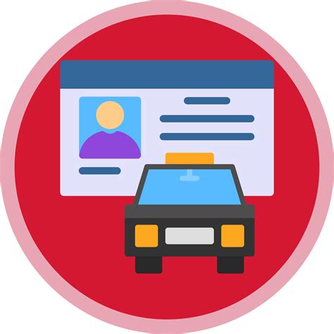 Driver License Vector Icon Design 21174234 Vector Art at Vecteezy