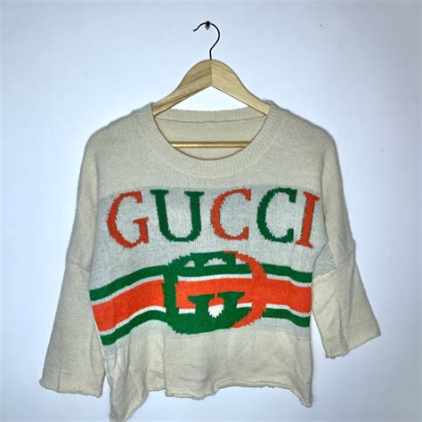 Gucci Sweater Women S Fashion Activewear On Carousell