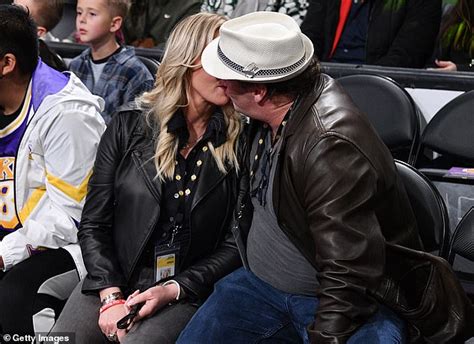 Lakers Owner Jeanie Buss And Jay Mohr Kiss As They Are Seen For First