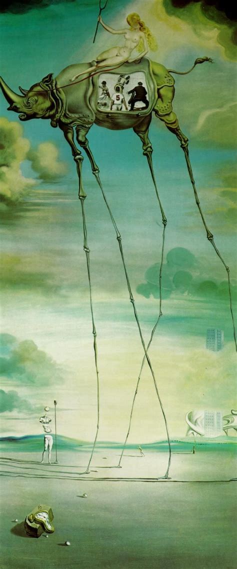 Celestial Ride 1957 Salvador Dali El Arte De Salvador Dalí