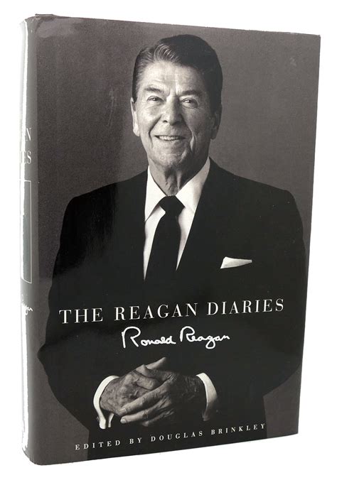 the reagan diaries ronald reagan first edition second printing