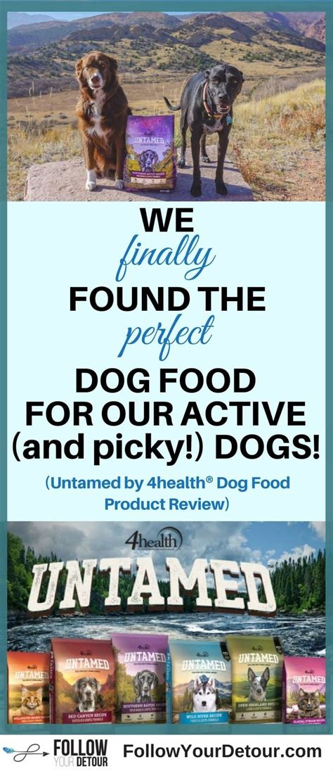 Best dog food at tractor supply 4health untamed red canyon recipe review. Untamed by 4health® Dog Food Product Review | Dog food ...