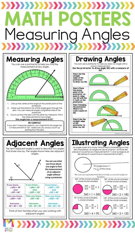 4th Grade Math Posters And Anchor Charts Includes Place Value Math Methods Studying Math