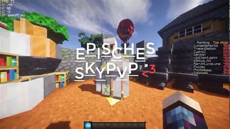 Willkommen auf der größten deutschsprachigen minecraft java serverliste. Minecraft SkyPvP Server IP 1.8 - DEUTSCH - 1.8.8-1.16 ...