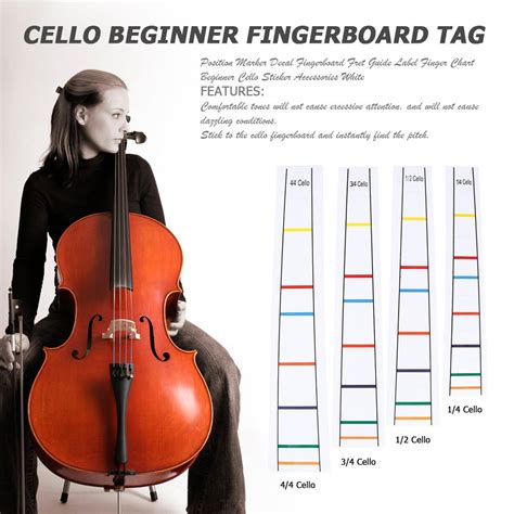 Printable Cello Fingerboard Chart