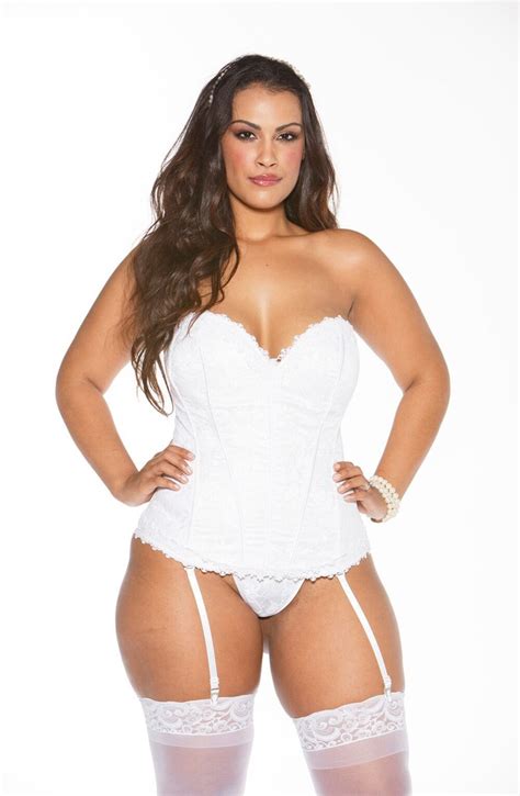 Plus Size Shirley Of Hollywood Corset White The Ultimate Etsy Hong Kong