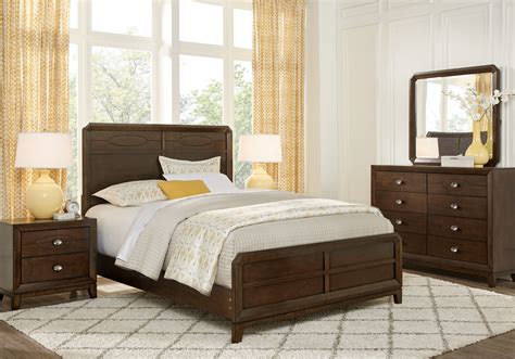 Get the best deals on bedroom for queen bedroom furniture sets & suites. New Haven Merlot 7 Pc Queen Panel Bedroom | Bedroom sets ...