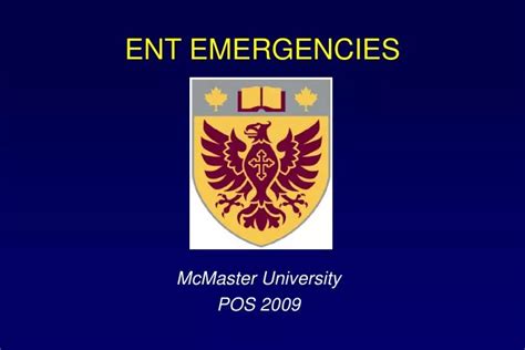 Ppt Ent Emergencies Powerpoint Presentation Free Download Id802099