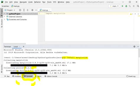 How To Install And Import Matplotlib In Pycharm Youtube Vrogue