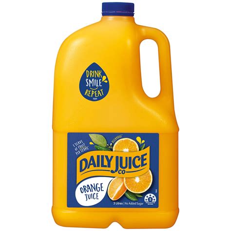 Daily Juice Pulp Free Orange Juice L Costco Australia