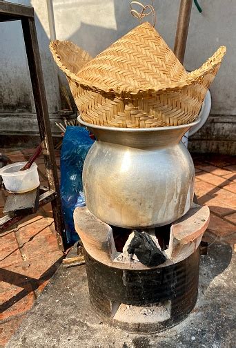 Bamboo Rice Steamer Stock Photo Download Image Now Asia Bamboo