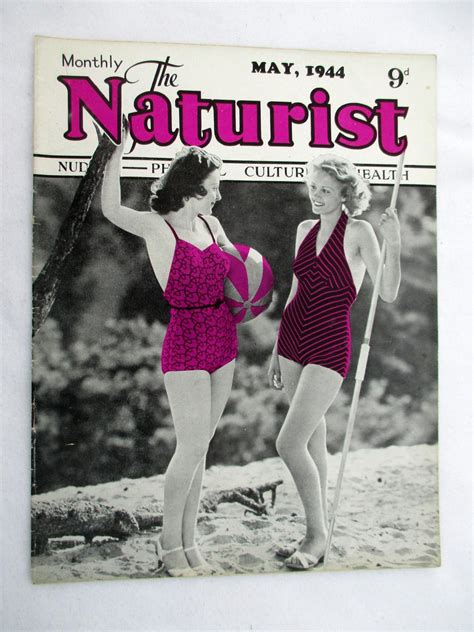 The Naturist Nudism Physical Culture Health May Monthly Magazine Par The Naturist Ltd