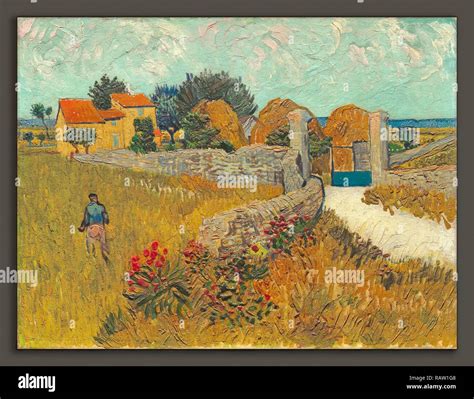 Vincent Van Gogh Dutch Farmhouse In Provence Oil