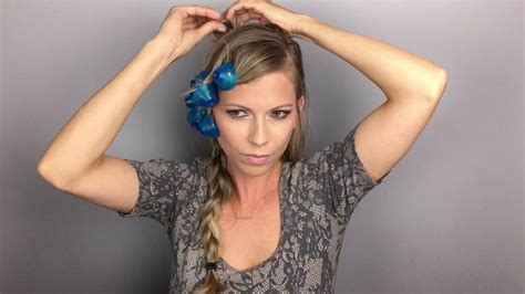 Spoolies Hair Curlers Heatless Jumbo Size How To Use YouTube