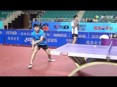 What are the techniques of ma long table tennis? Forehand and backhand technique table tennis Ma Long - YouTube