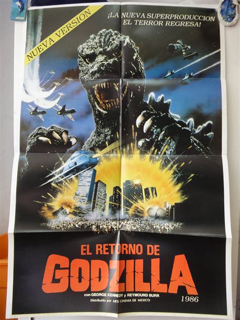 Buy Original Mexican Movie Poster Gojira Godzilla The Legend Is Reborn