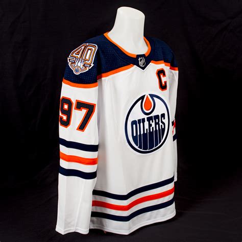 Connor Mcdavid 97 Autographed Edmonton Oilers White Adidas Retail