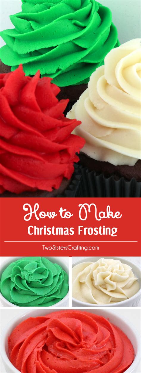 If you've ever wanted to make beautifully decorated cookies, follow this simple guide! How to Make Christmas Frosting - Two Sisters