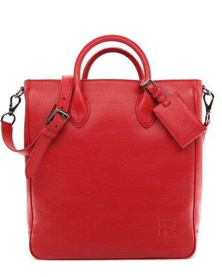 Enjoy complimentary delivery on orders over £70. Ralph Lauren Collection Shoulder Bag Bright Red Leather ...