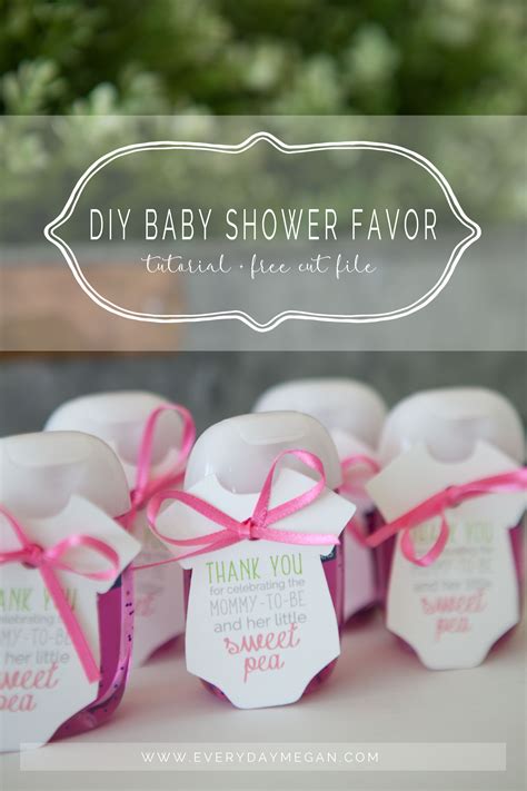 How To Make A Diy Baby Shower Favor Everyday Megan