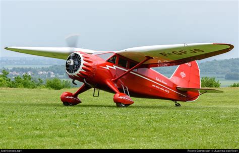 Aircraft Photo Of F Gpjs Stinson Sr 10c Reliant Musée Volant Salis