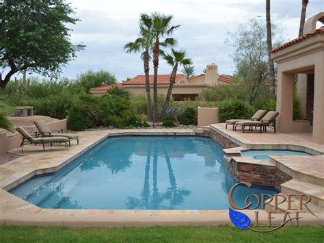 Travertine Pavers And Coping In Paradise Valley Az Co