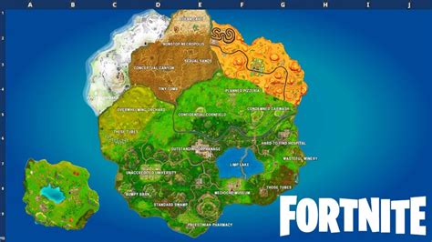 Season 7 Map Fortnite Battle Royale Youtube