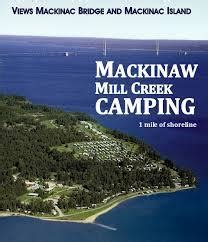 Miles of bike and hiking; Mackinaw Mill Creek Camping in Mackinaw City, Cheboygan ...