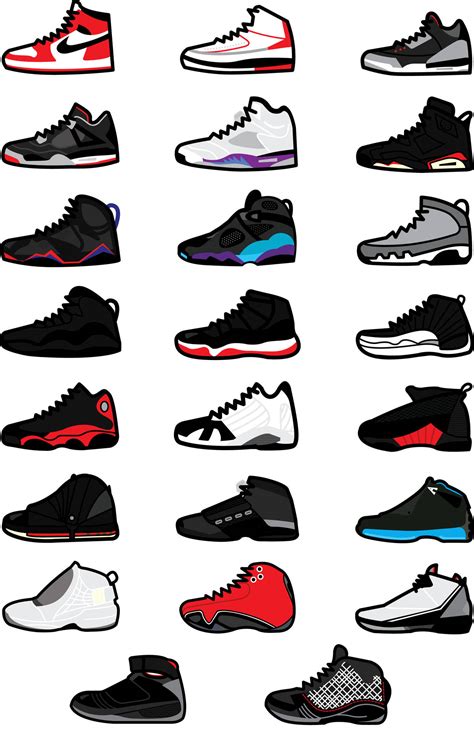 Download Jordan Shoes Collection Wallpaper