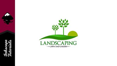 This logo design has 12344 views and is 0 times added to someone's favorites. Landscaping Logo | Lawn and Garden Inkscape Beginner ...