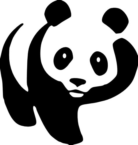 Cute Panda Bear Clipart Free Images Wikiclipart