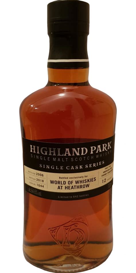 Highland Park 2006 Ratings And Reviews Whiskybase