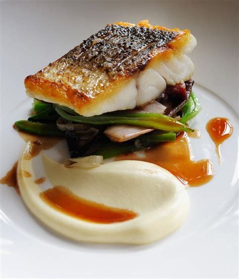 This Sea Bass Recipe From Matthew Tomkinson Shows How A Red Wine Sauce Is The Pe Food Sea