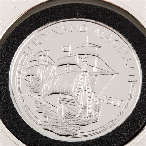 Franklin Mint Ferdinand Magellan Cook Islands 500 Platinum Coin Ebth